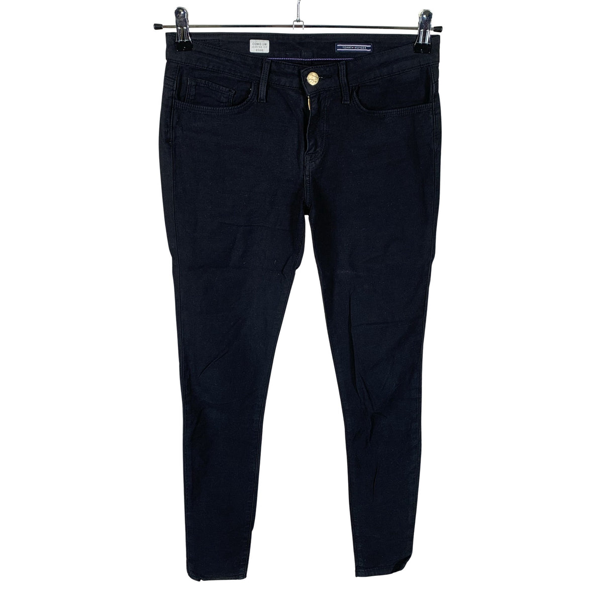 Naisten Tommy Hilfiger - Farkut, koko W27 - Musta (1)