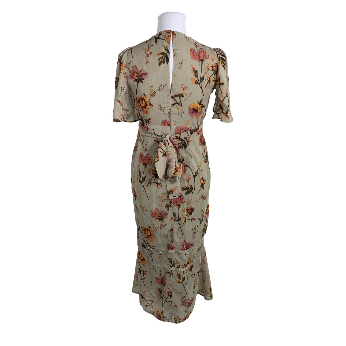 Naisten Hope & Ivy - Sifonkimekko, koko 34 - Beige (2)