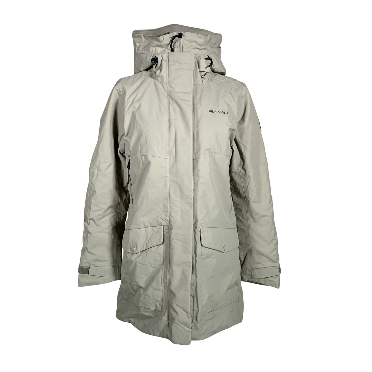 Naisten Didriksons - Kevyttoppatakki, koko 40 - Beige (1)