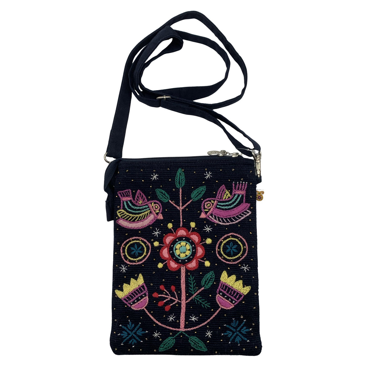 Naisten Handmade - Olkalaukku, koko Mini - Sininen (1)