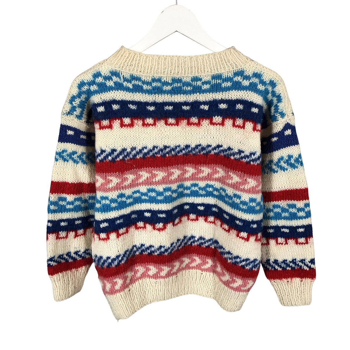 Unisex Handmade - Neulepaita, koko 152 - 158 - Valkoinen (2)