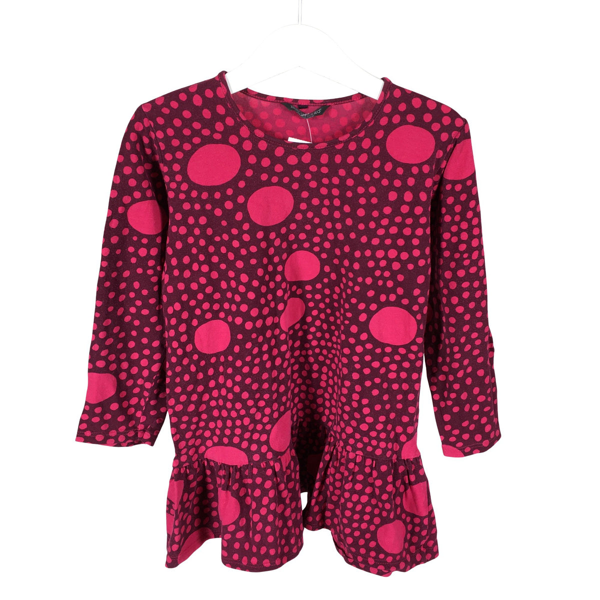 Tyttöjen Marimekko - Trikoomekko, koko 98 - 104 - Violetti (1)