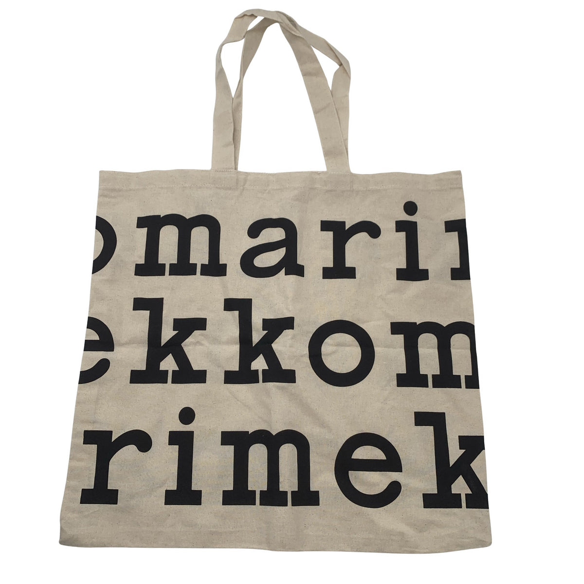 Naisten Marimekko - Ostoskassi, koko Maxi - Beige (1)