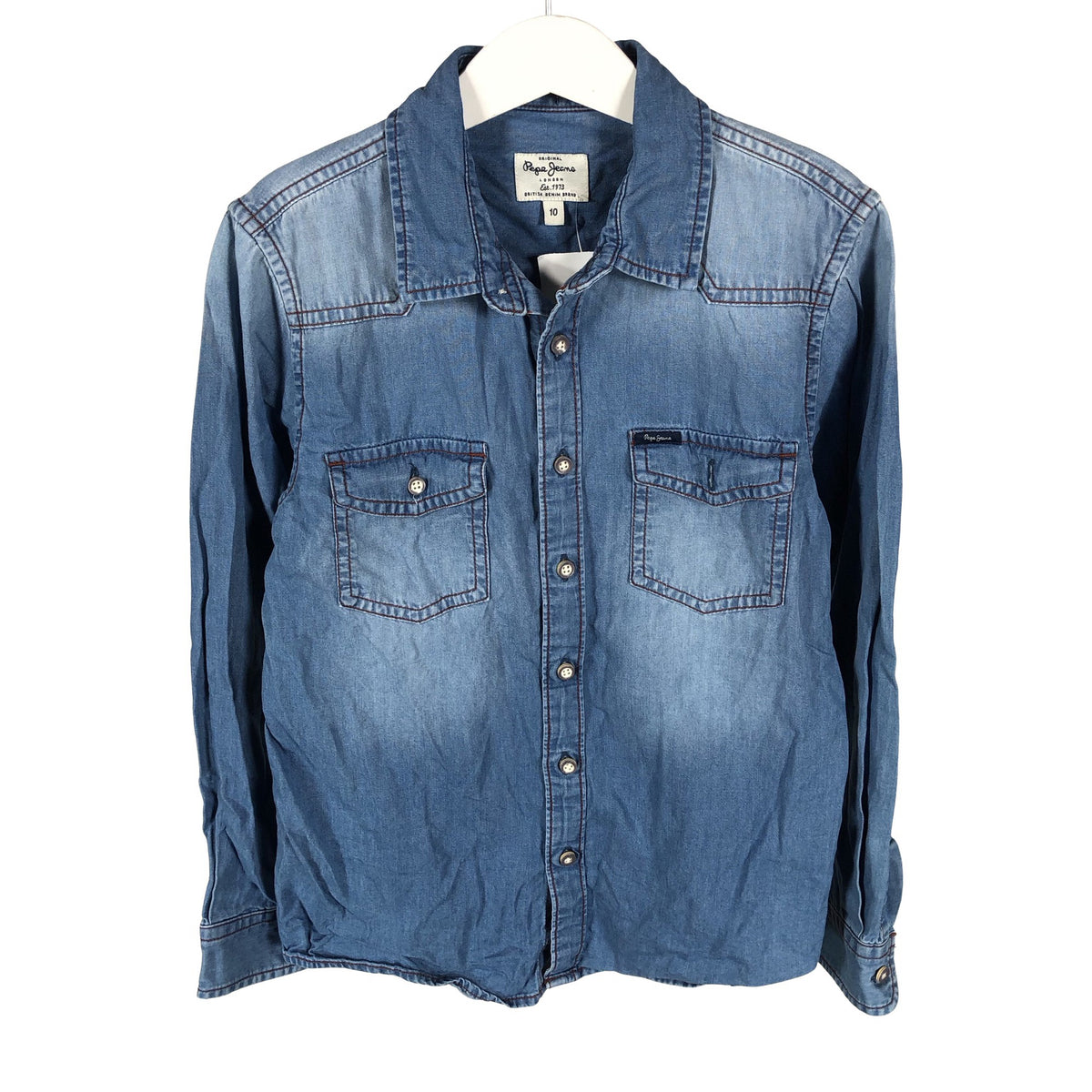 Unisex Pepe Jeans - Farkkupaita, koko 134 - 140 - Sininen (1)