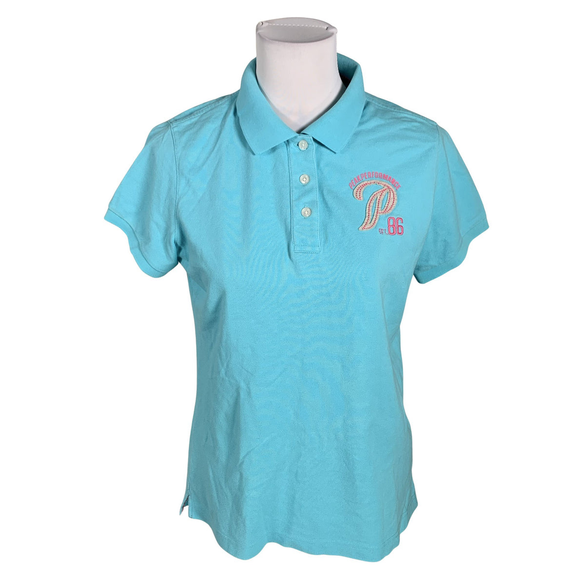 Naisten Peak Performance - Pikeepaita, koko 40 - Turkoosi (1)