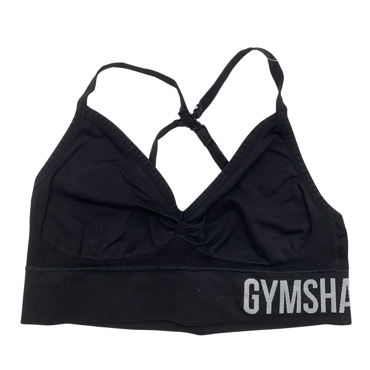 Naisten Gymshark - Urheilutoppi, koko 34 - Musta (1)