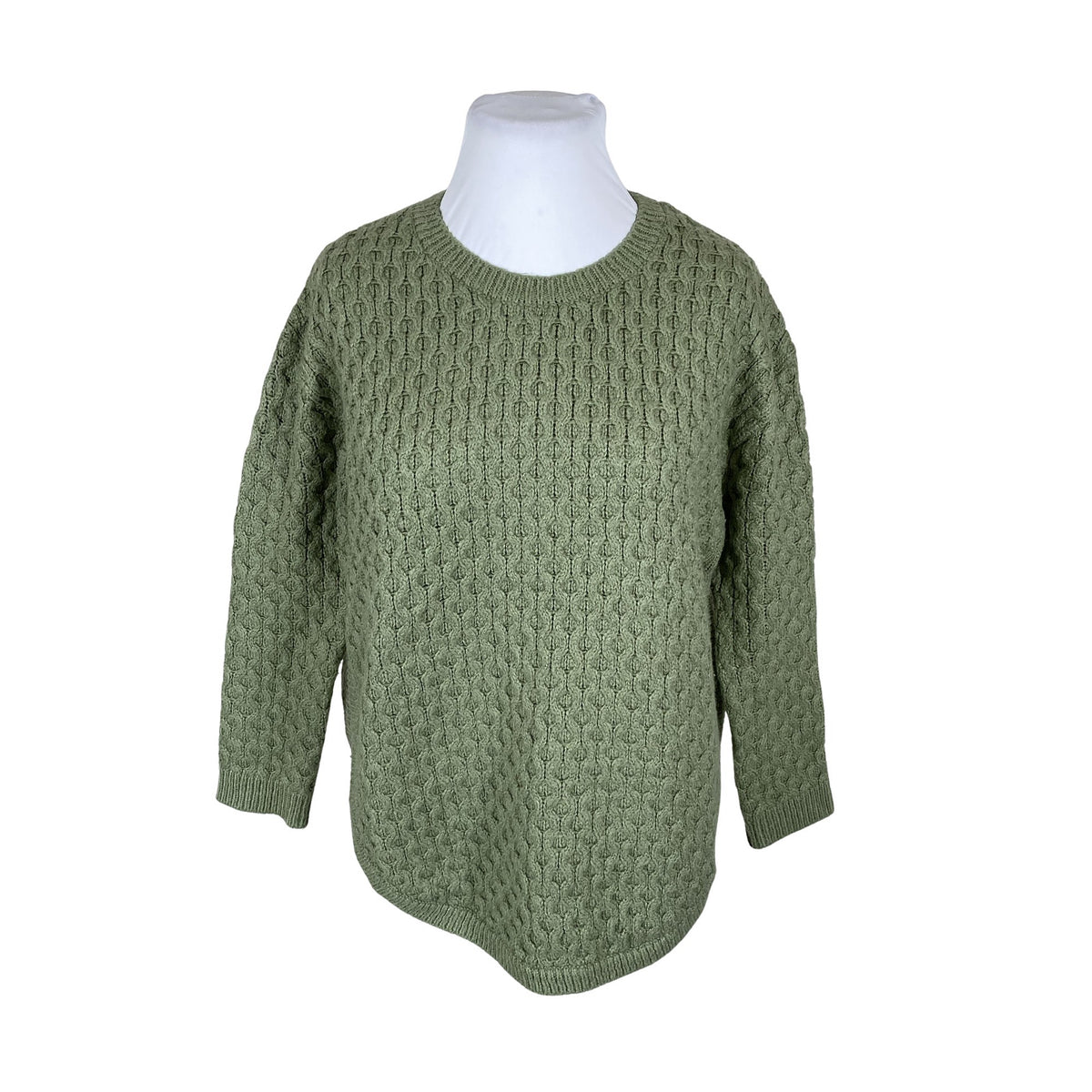 Naisten Handmade - Neulepaita, koko 42 - Vihreä (1)