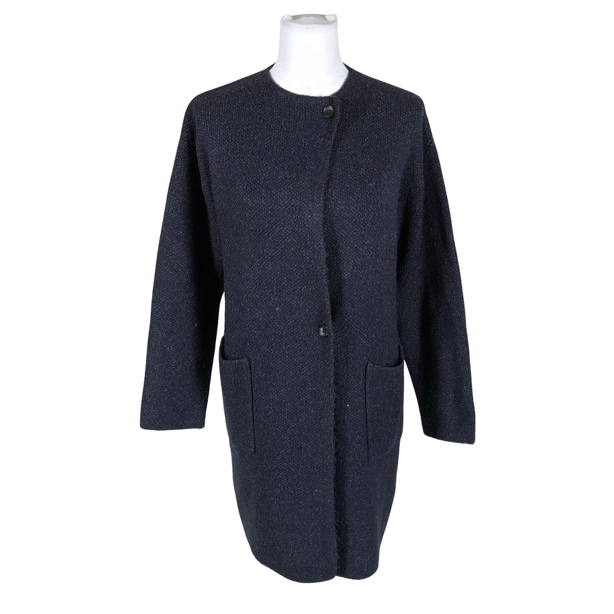 Naisten Uniqlo - Neuletakki, koko 38 - Sininen (1)