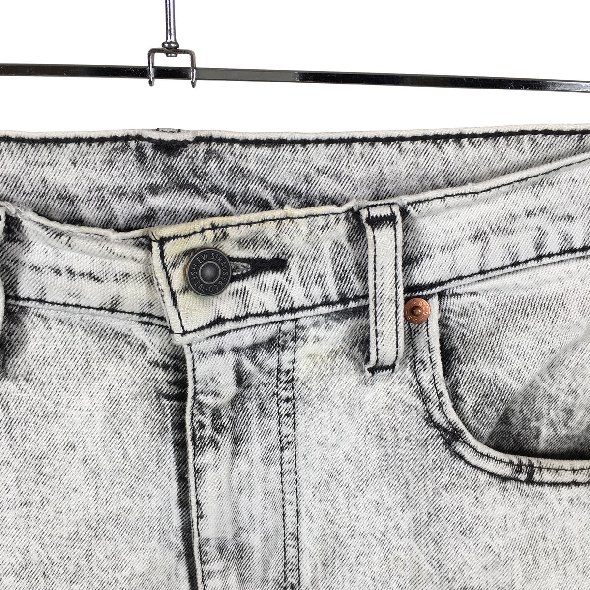 Miesten Levi's - Farkut, koko W33 - Harmaa (3)