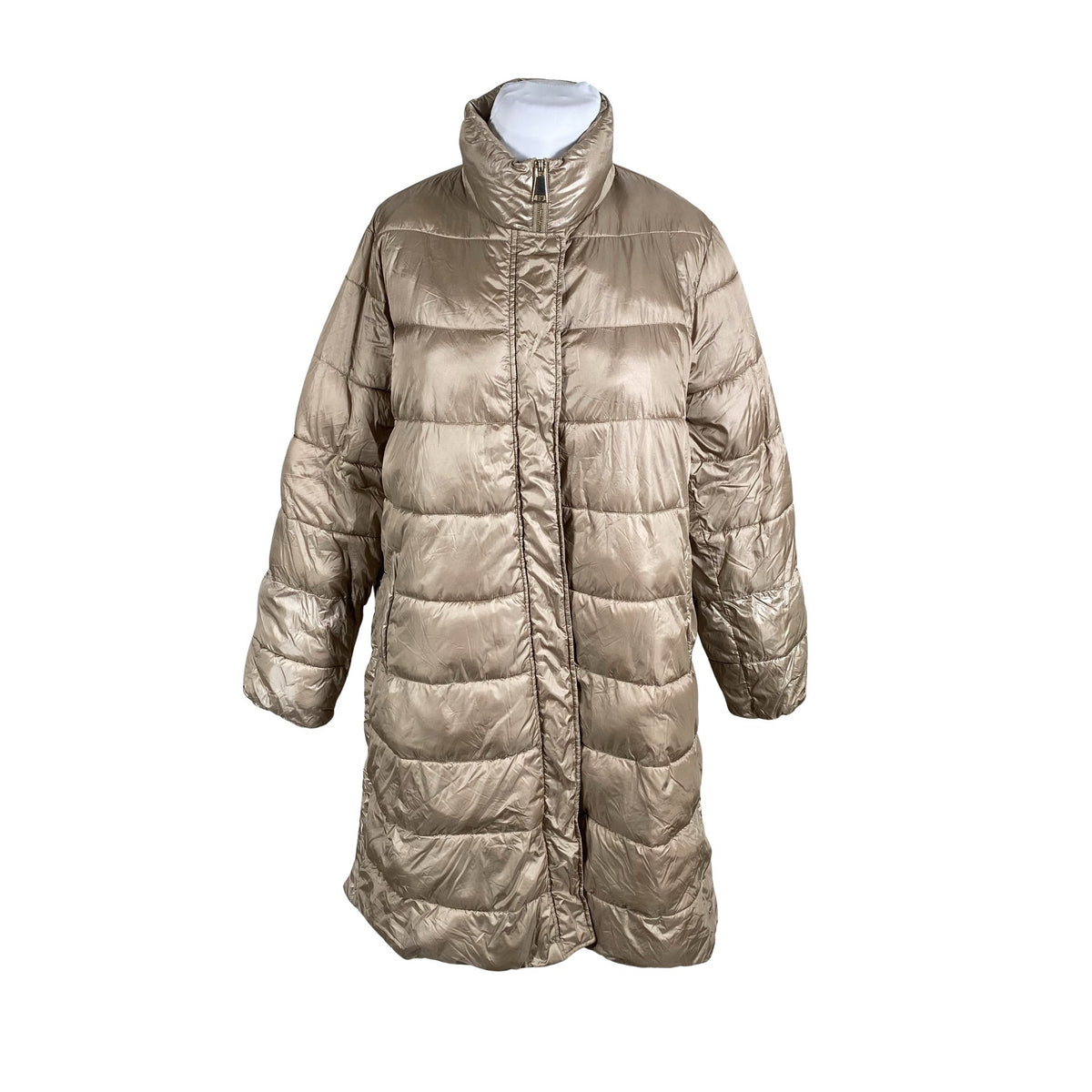 Naisten Marina Rinaldi - Kevyttoppatakki, koko 46 - Beige (1)