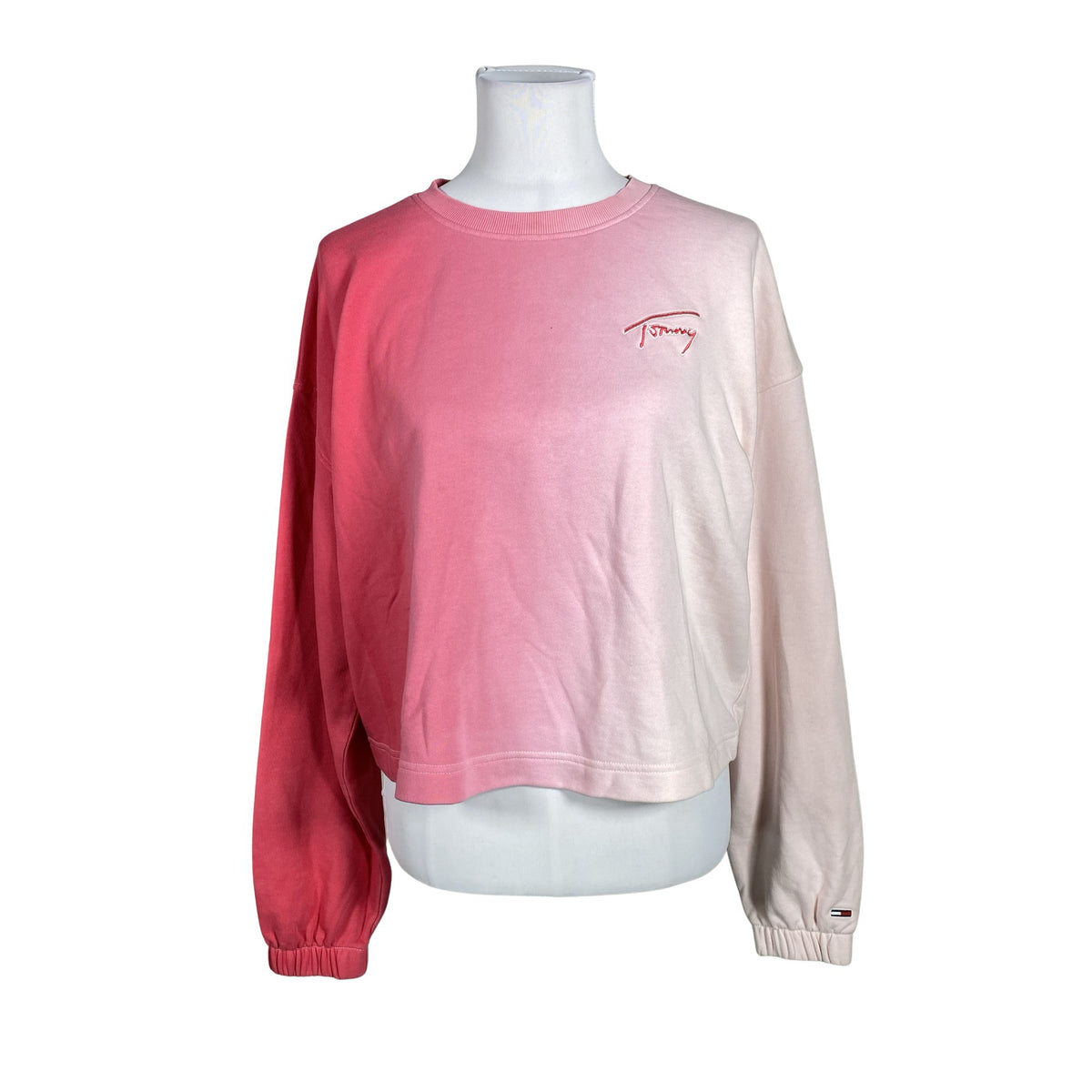 Naisten Tommy Jeans (Tommy Hilfiger) - Collegepaita, koko 40 - Vaaleanpunainen (1)