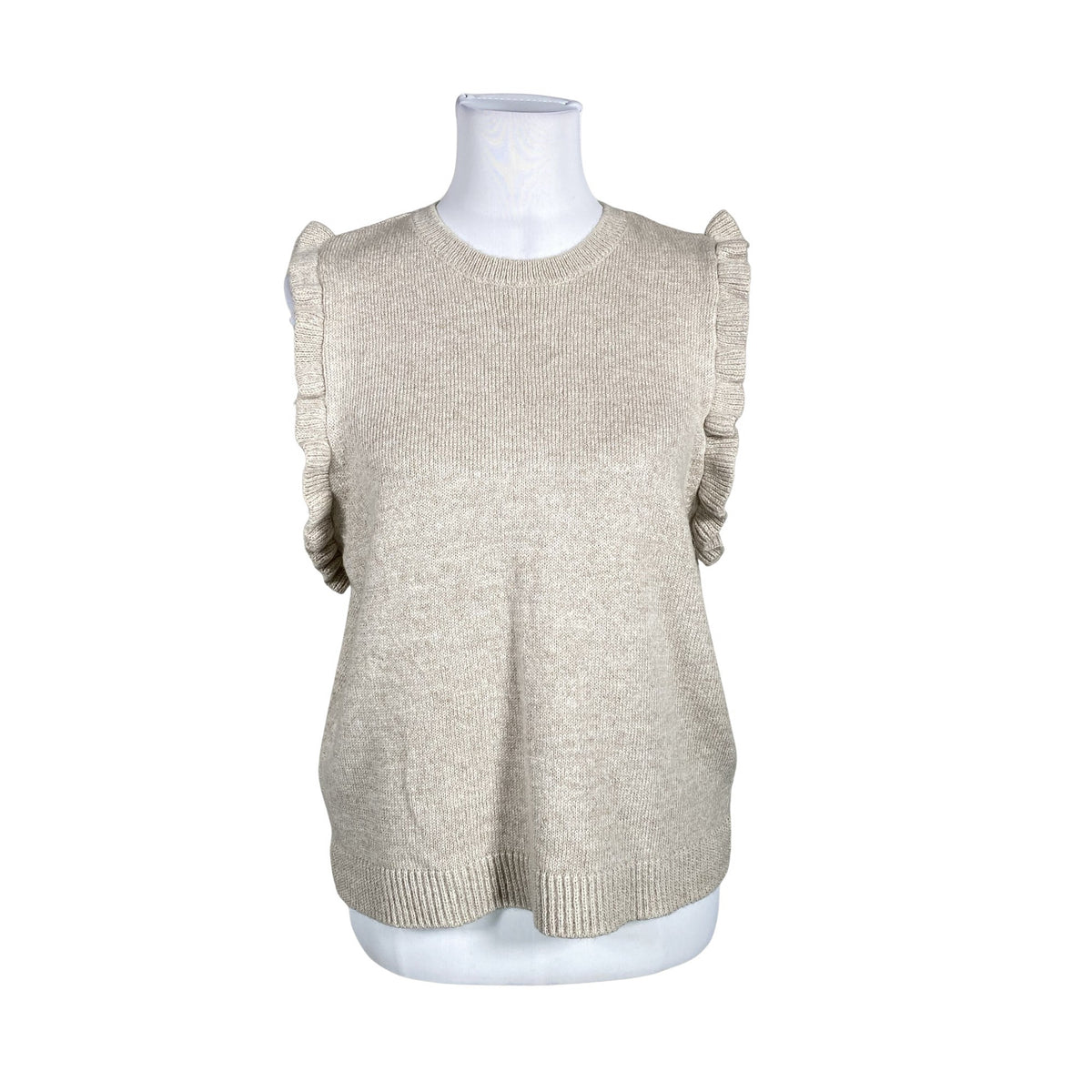Naisten Modström - Neuleliivi, koko 38 - Beige (1)