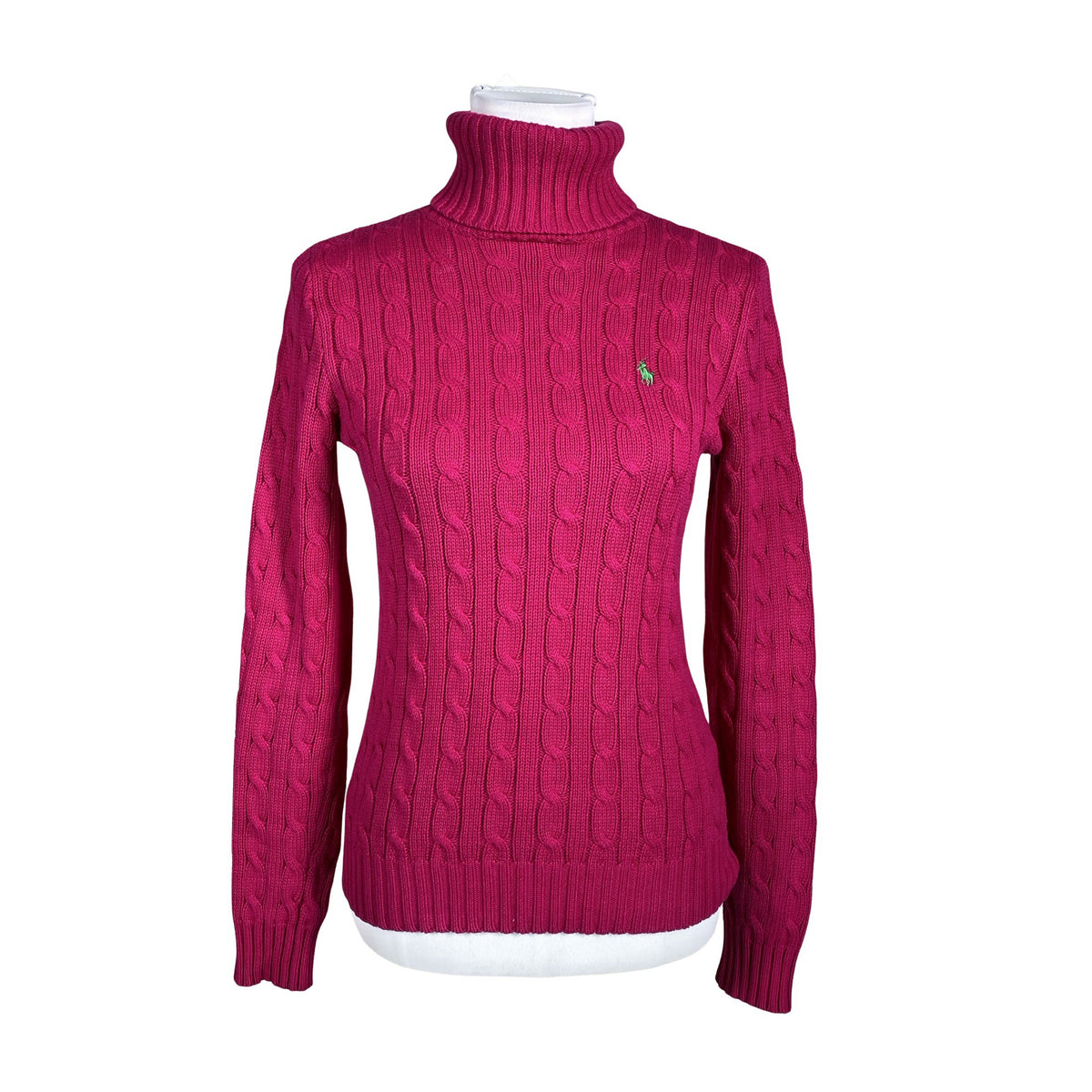 Naisten Ralph Lauren Sport - Neulepaita, koko 36 - Pinkki (1)