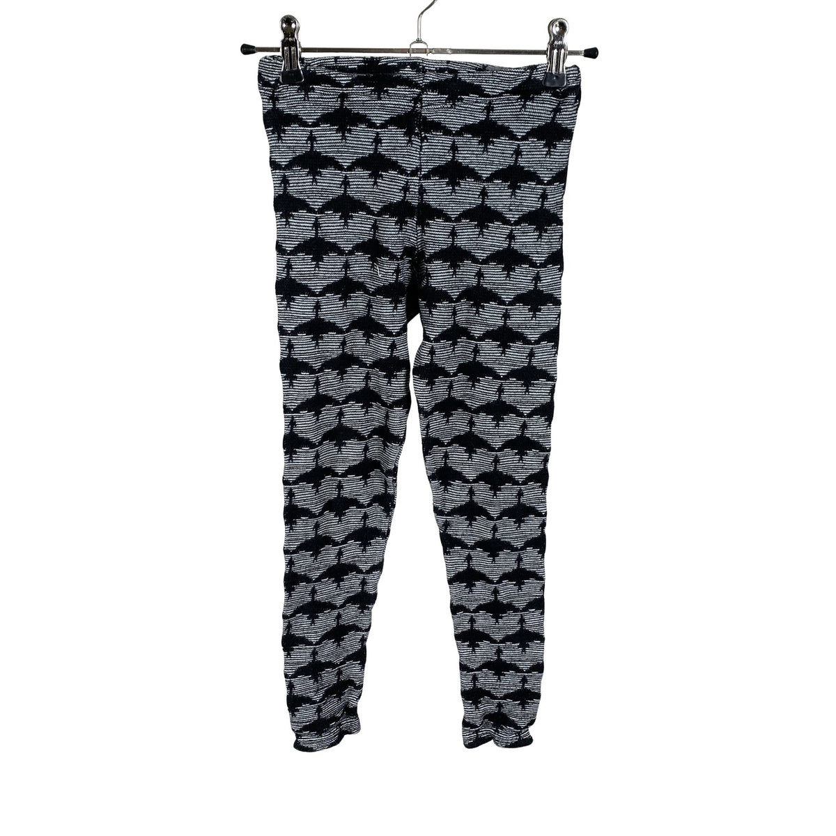 Tyttöjen Kaino - Leggingsit, koko 122 - 128 - Musta (1)