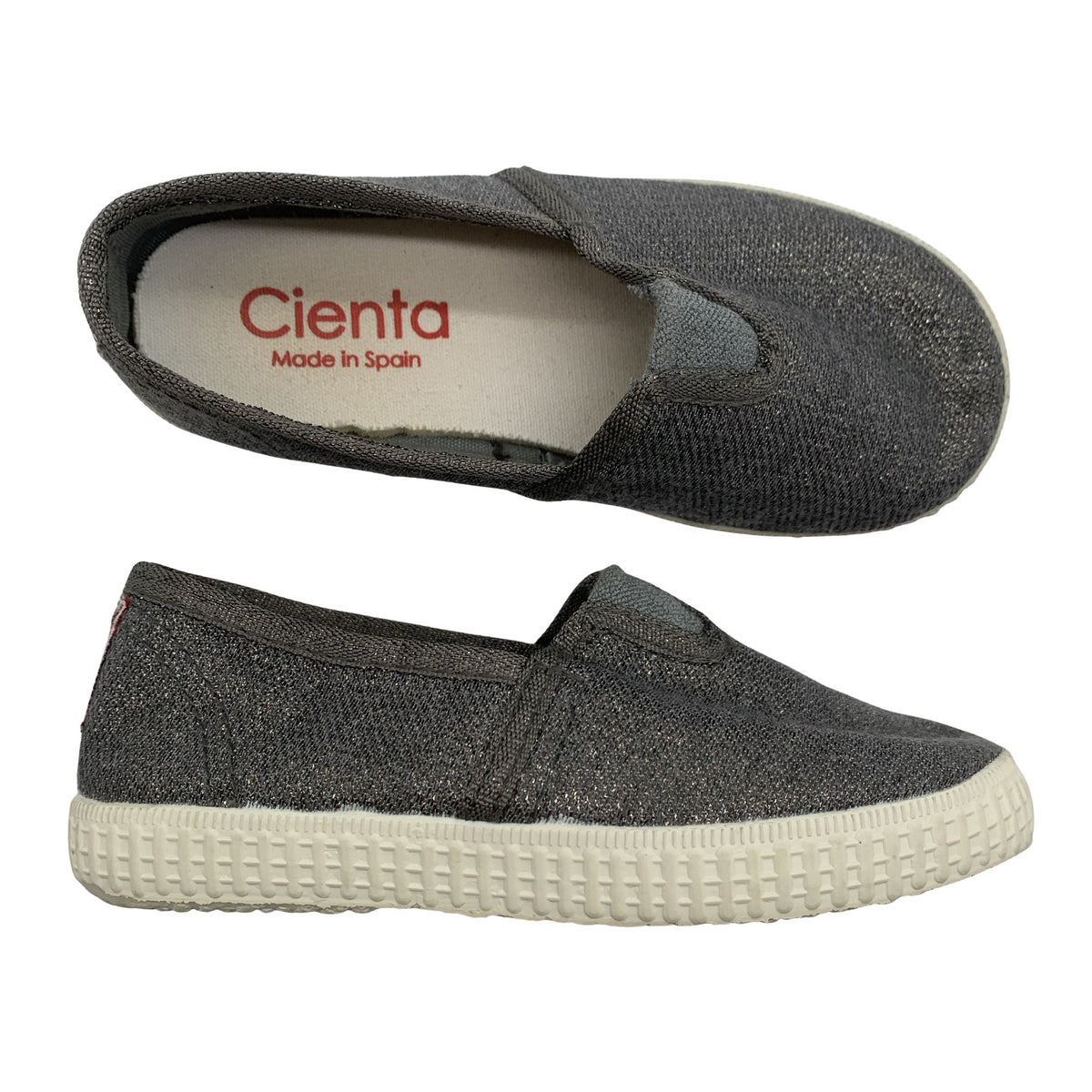 Tyttöjen Cienta - Loaferit, koko 26 - Harmaa (1)