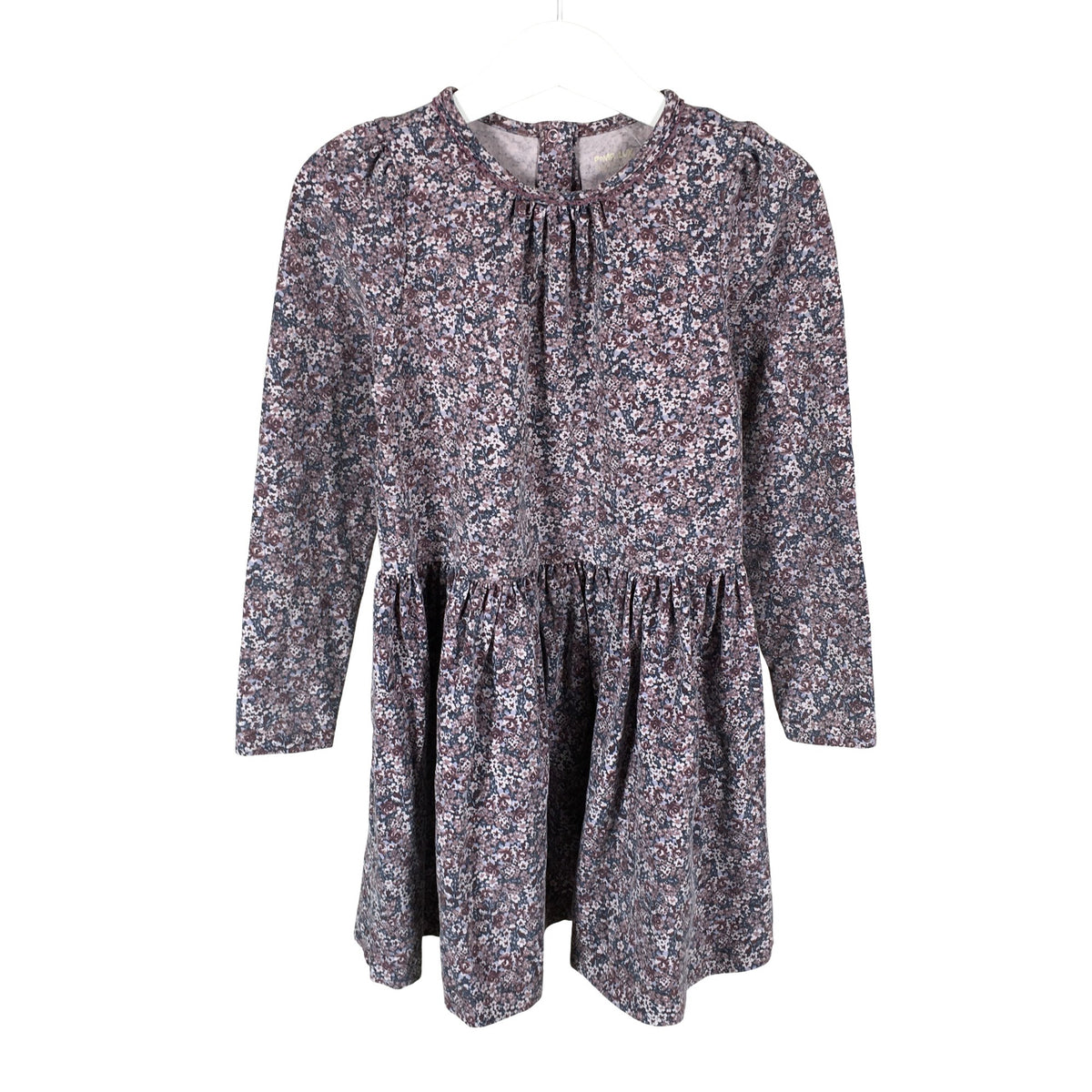 Tyttöjen POMPdeLUX - Trikoomekko, koko 110 - 116 - Violetti (1)