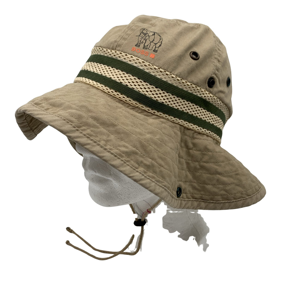 Unisex Hugo Boss - Kesähattu, koko 56 - 58 cm - Beige (2)