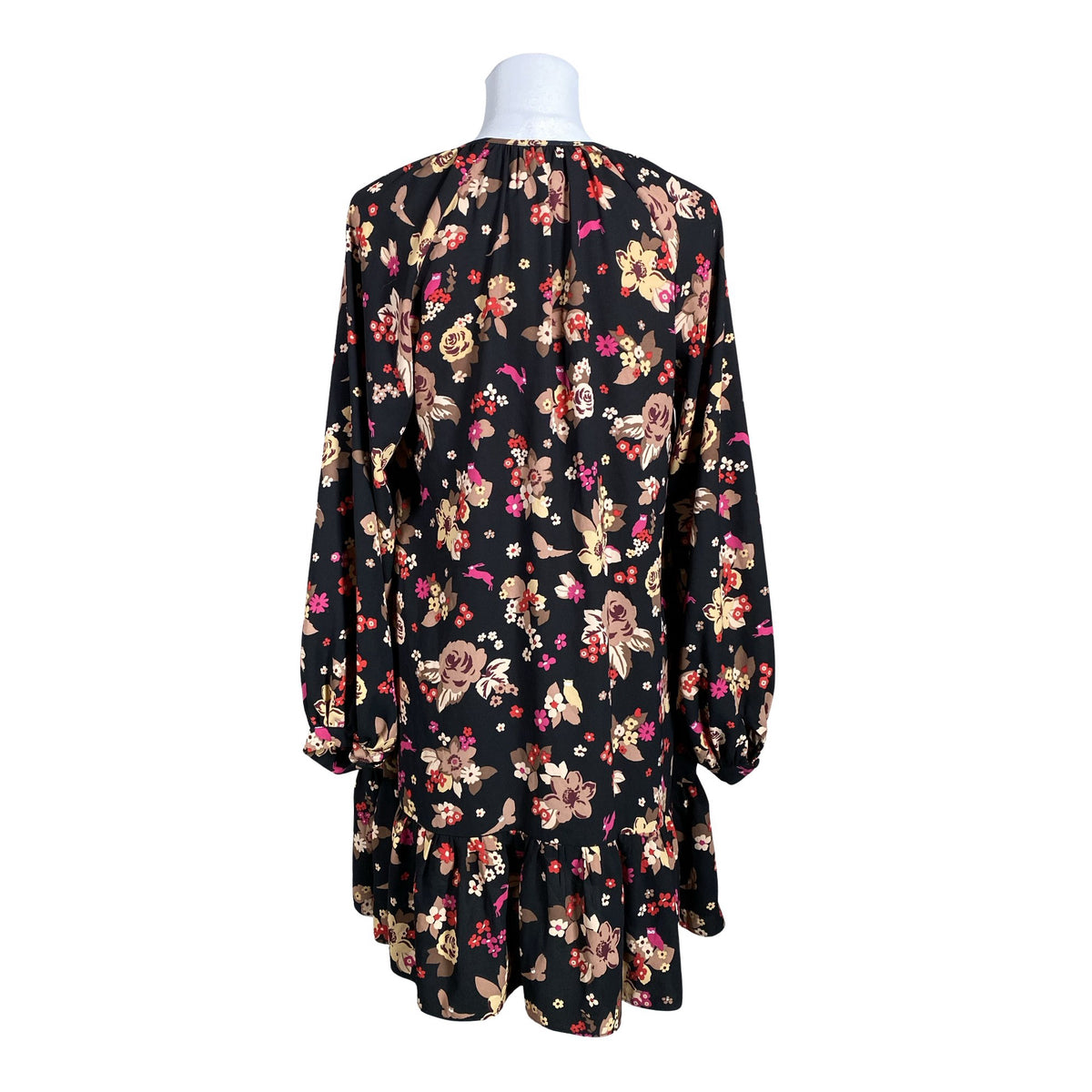 Naisten Kate Spade - Sifonkimekko, koko 40 - Musta (3)