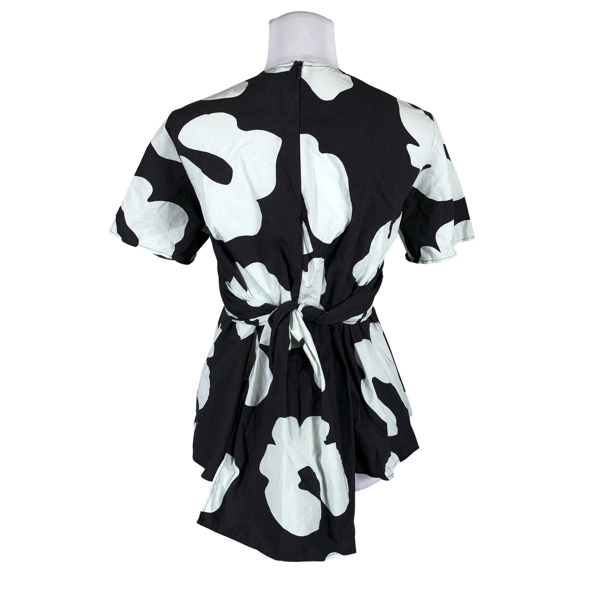Naisten Marimekko - Lyhythihainen pusero, koko 38 - Harmaa (2)