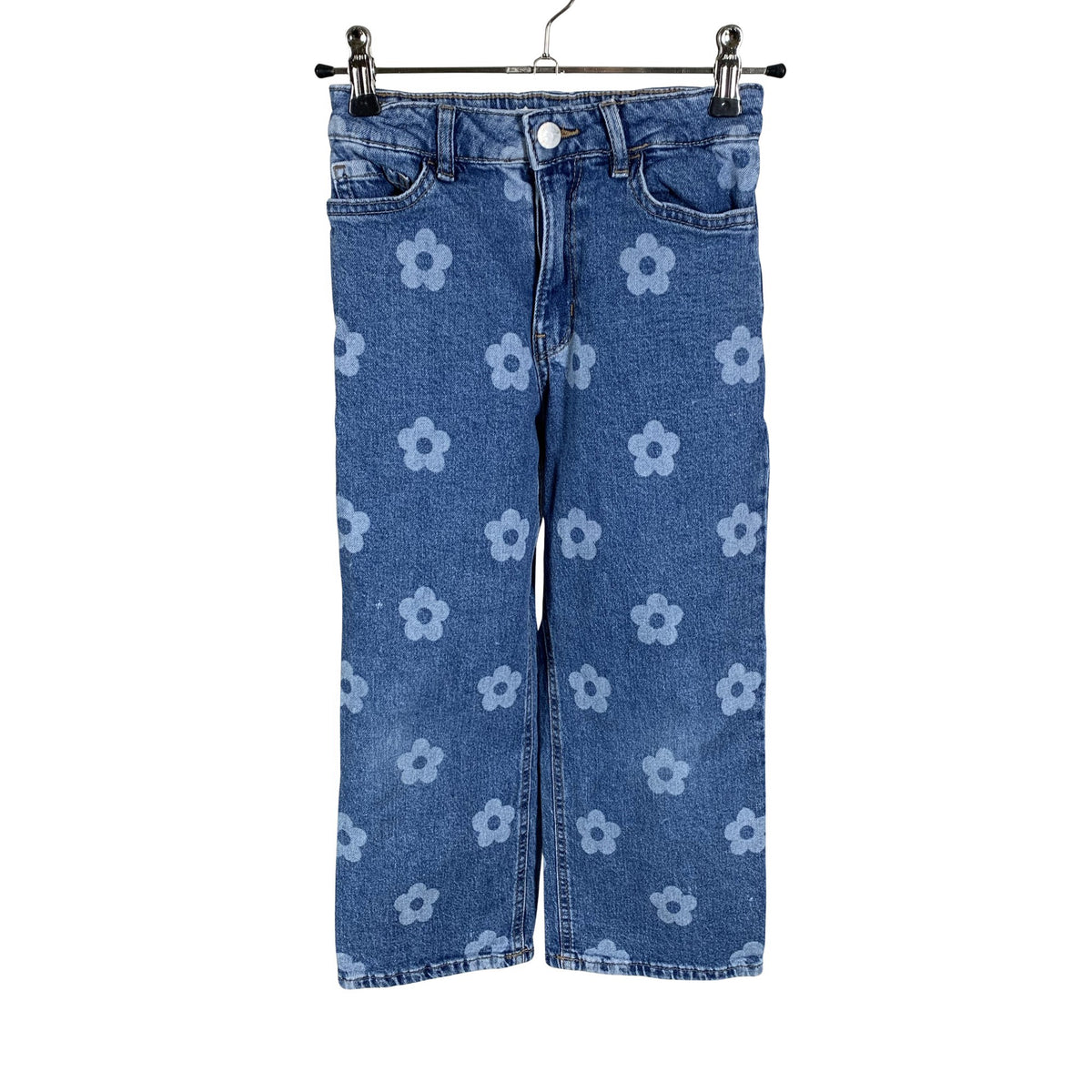 Unisex Lindex - Farkut, koko 122 - 128 - Sininen (1)
