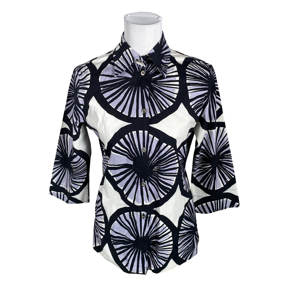 Naisten Marimekko - Kauluspaita, koko 38 - Violetti (1)