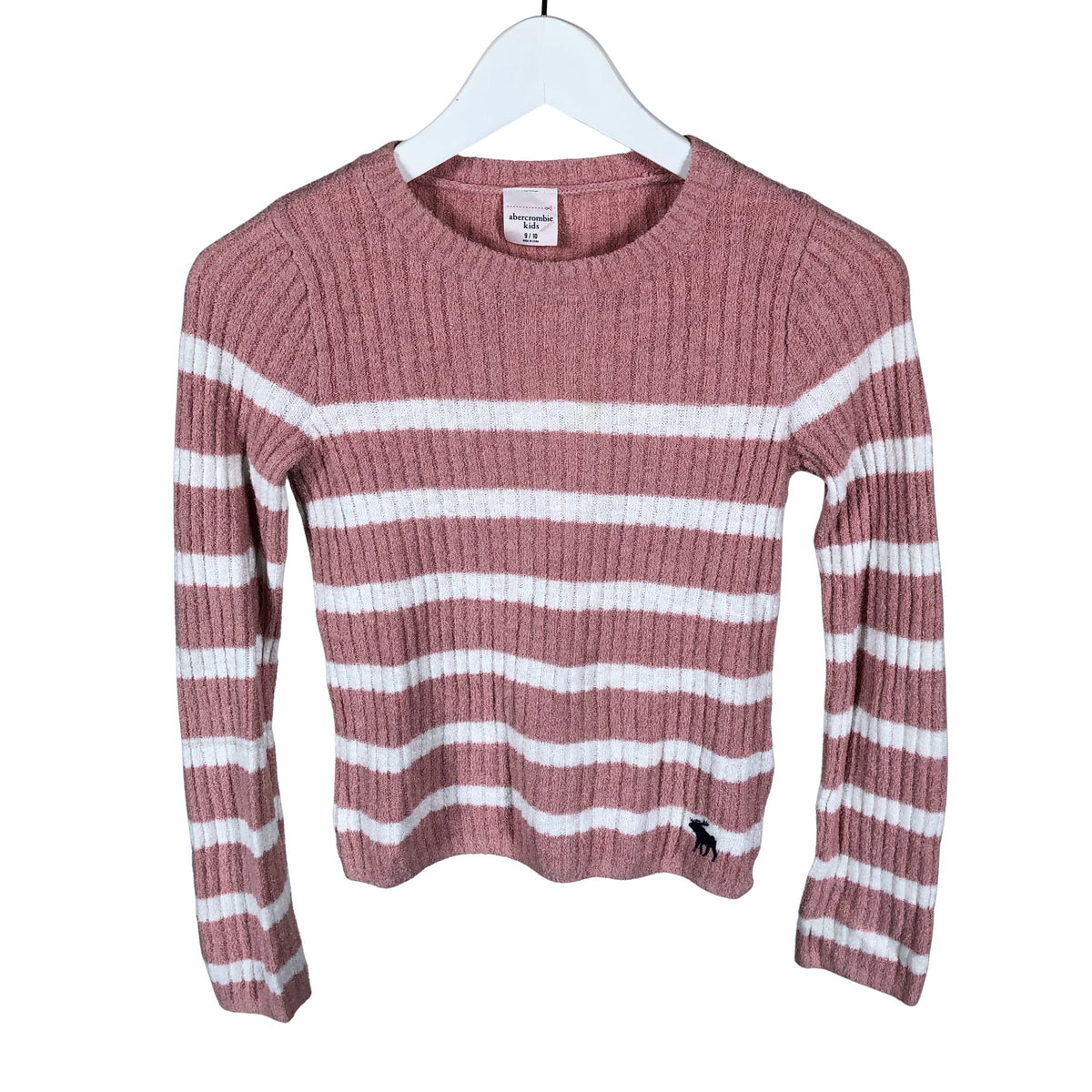 Tyttöjen Abercrombie&Fitch - Neulepaita, koko 134 - 140 - Vaaleanpunainen (1)