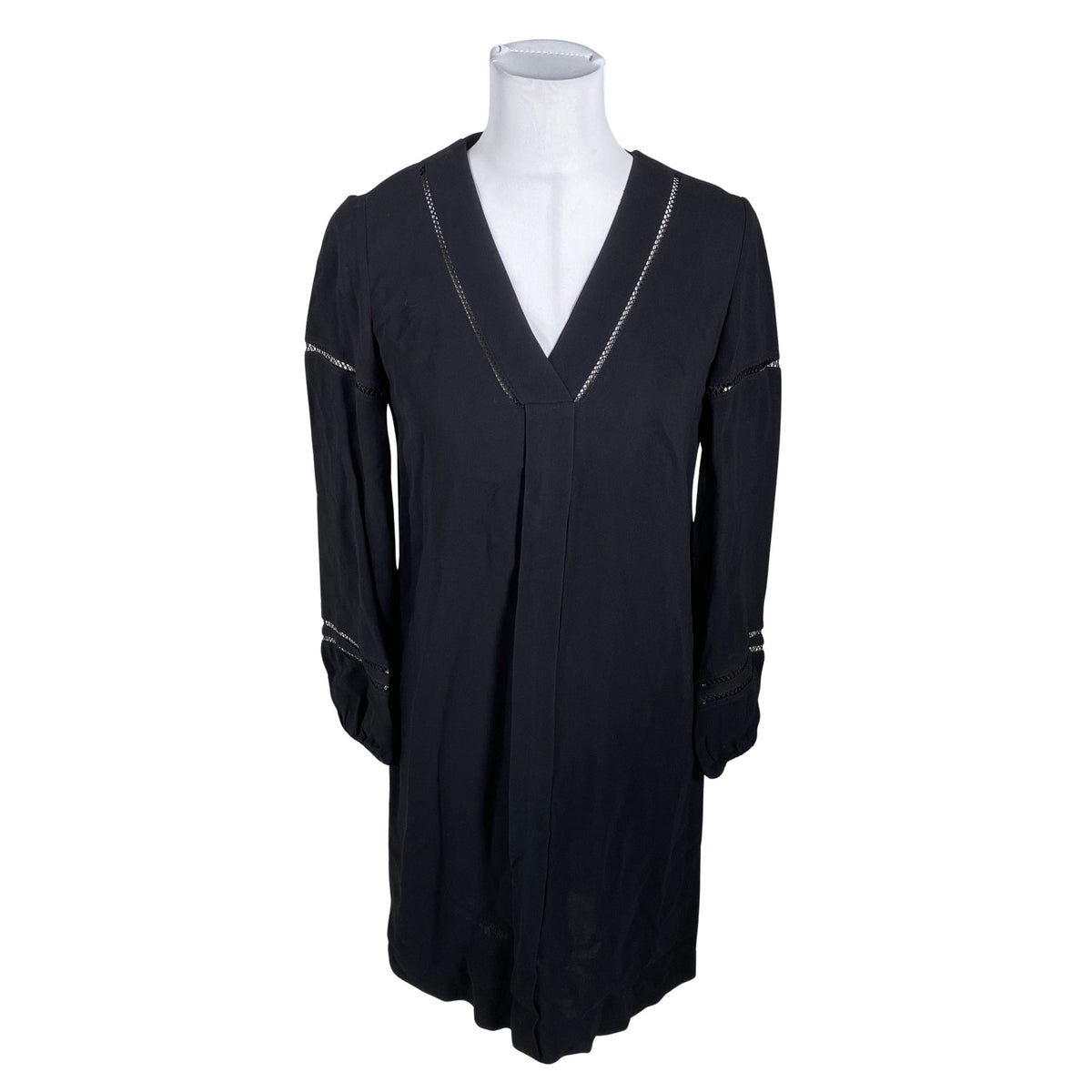 Naisten Massimo Dutti - Kangasmekko, koko 34 - Musta (1)