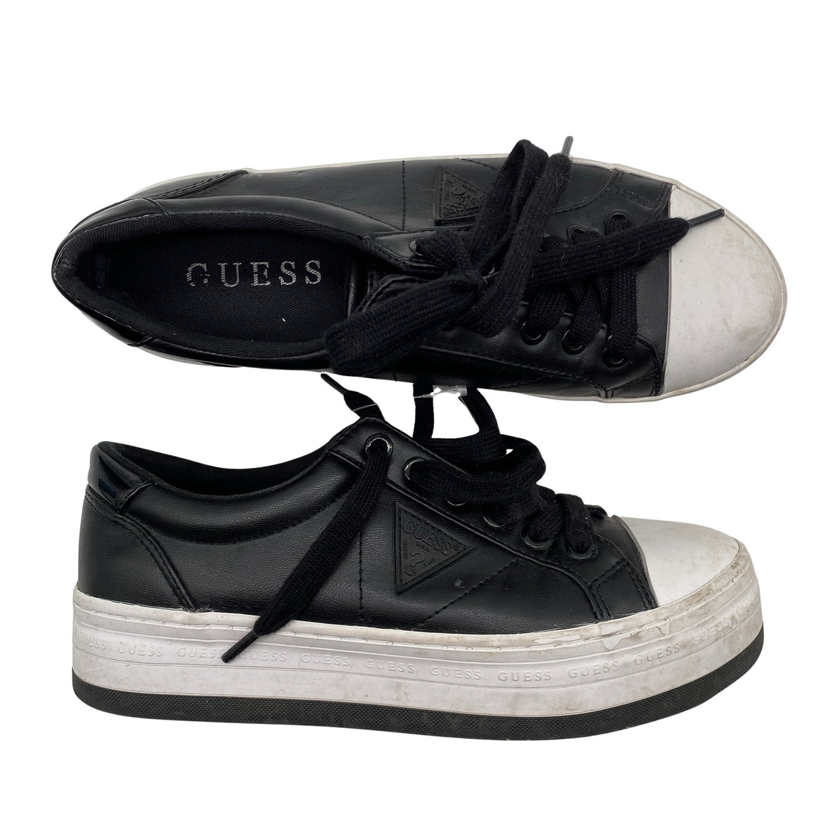 Naisten Guess - Tennarit, koko 37 - Musta (1)