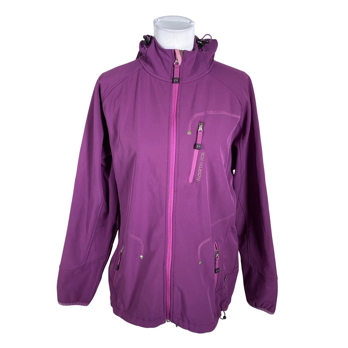 Naisten North Ice - Softshell-takki, koko 40 - Violetti (1)
