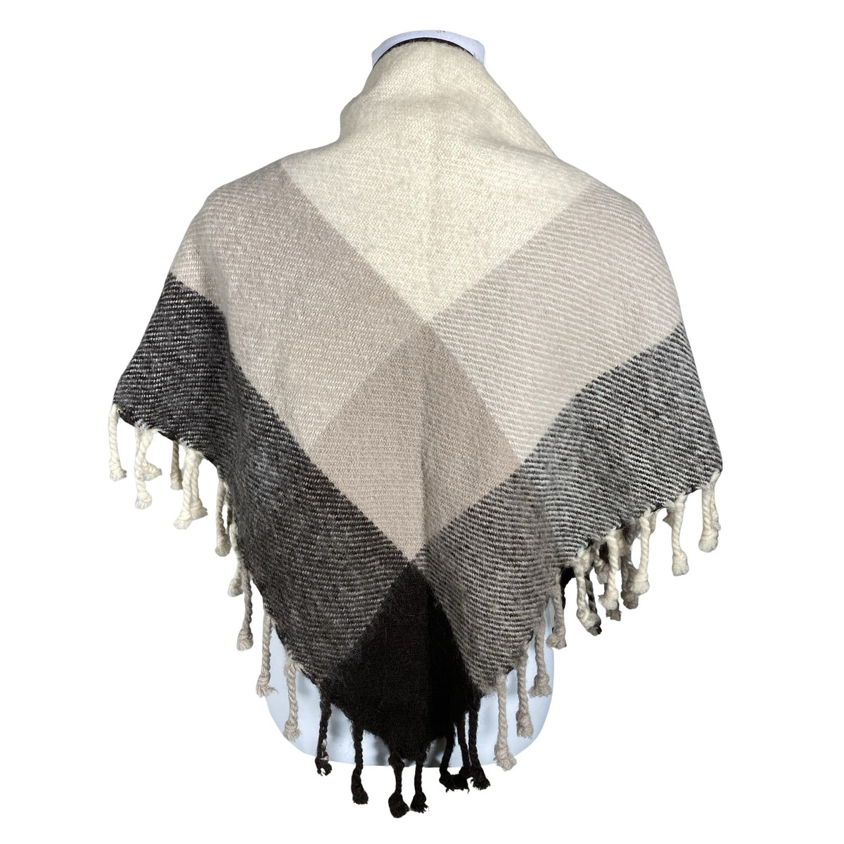 Naisten Lena Rewell - Hartiahuivi, koko Midi - Beige (2)