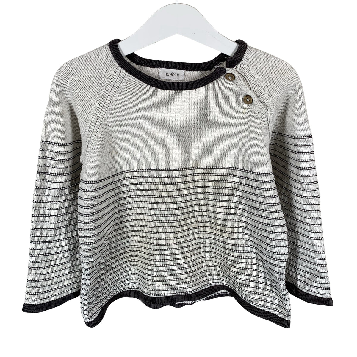Unisex Newbie - Neulepaita, koko 98 - 104 - Harmaa (1)