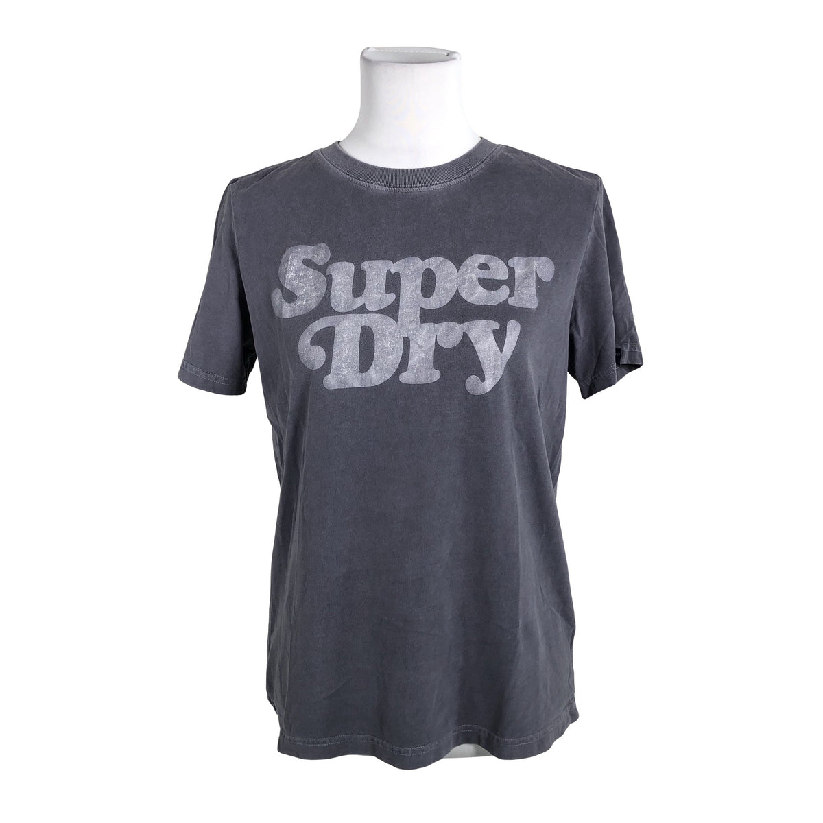 Naisten Superdry - T-paita, koko 38 - Harmaa (1)