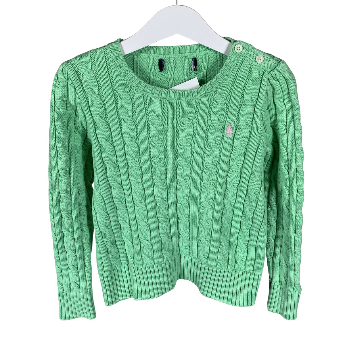 Unisex Polo Ralph Lauren - Neulepaita, koko 110 - 116 - Vihreä (1)