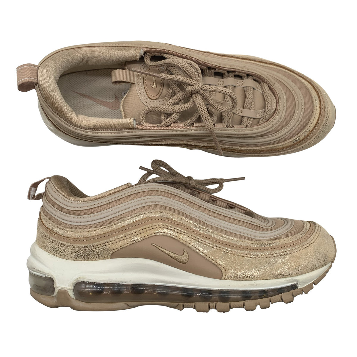 Naisten Nike - Lenkkarit, koko 39 - Beige (1)