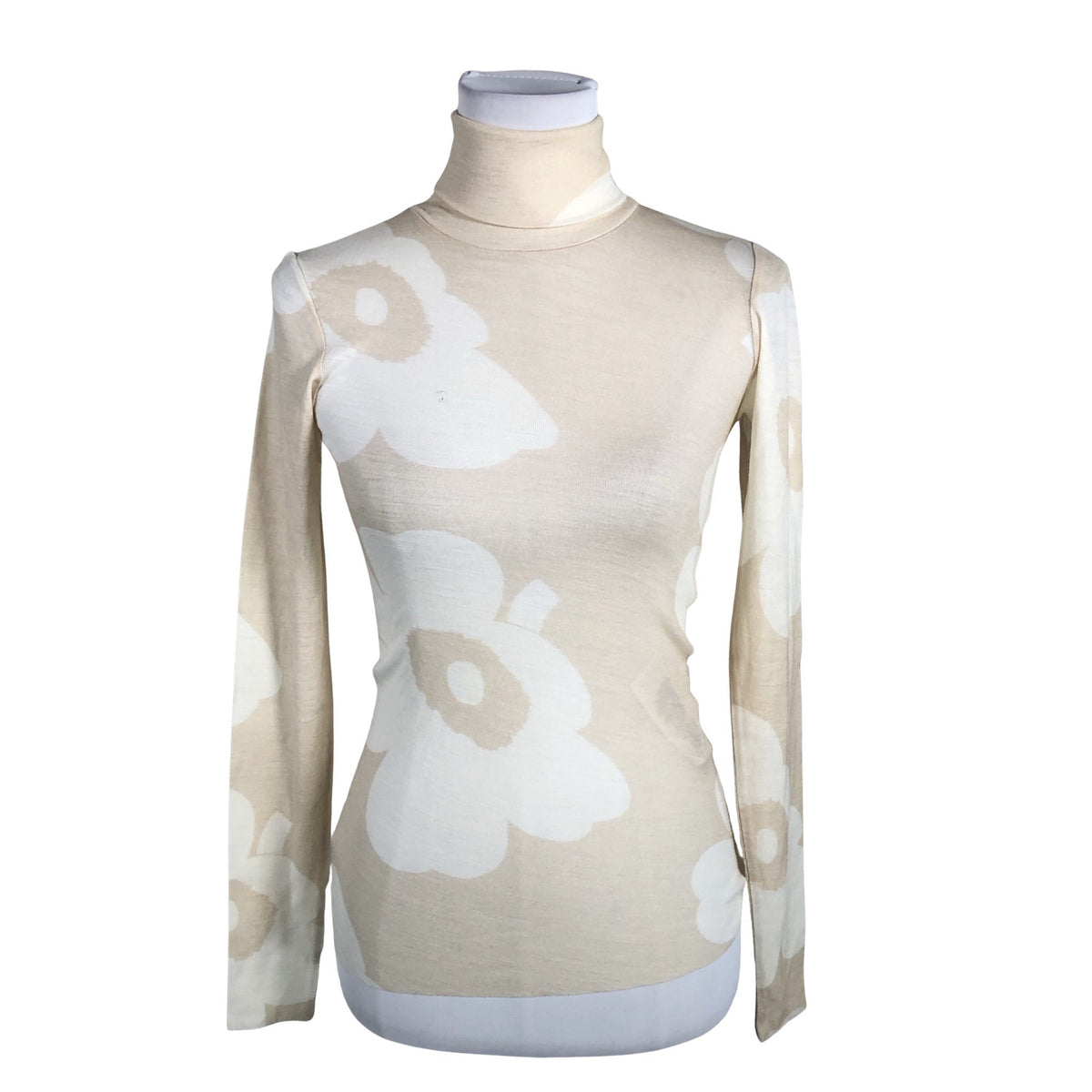 Naisten Marimekko - Trikoopaita, koko 34 - Beige (1)