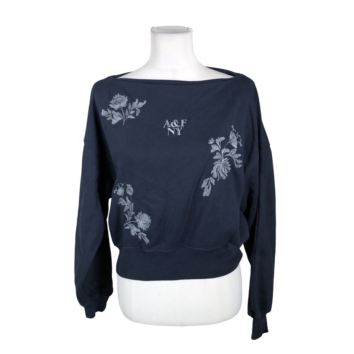 Naisten Abercrombie&Fitch - Collegepaita, koko 34 - Sininen (1)