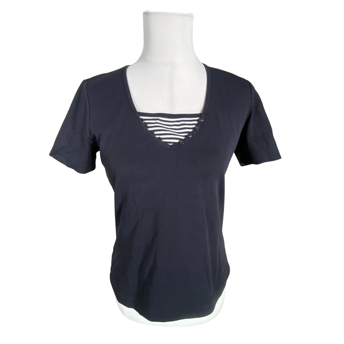 Naisten Gerry Weber - T-paita, koko 36 - Musta (1)