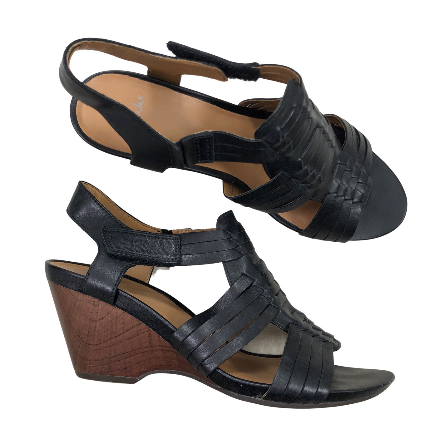 Unisex Clarks - Kiilakorkosandaalit, koko 38 - (1)
