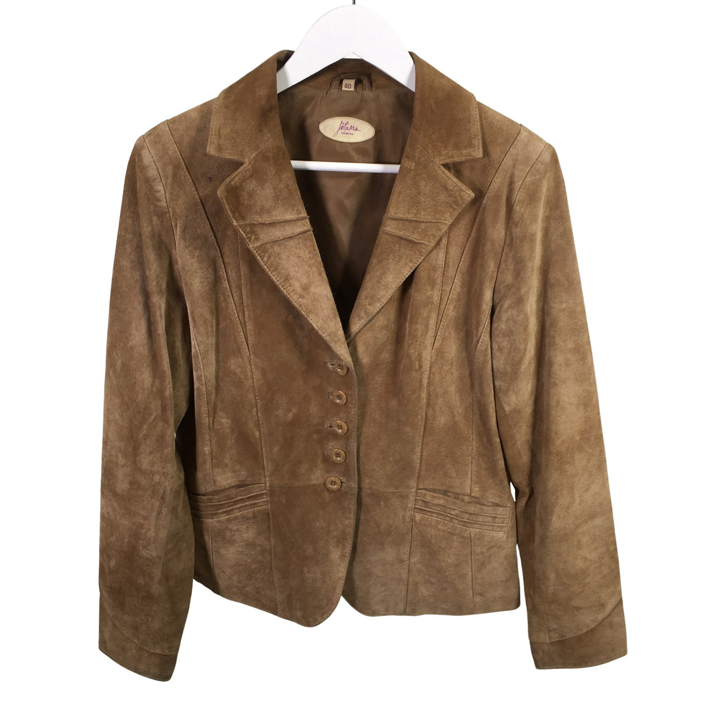 Unisex Jofama - Nahkatakki, koko 40 - (1)