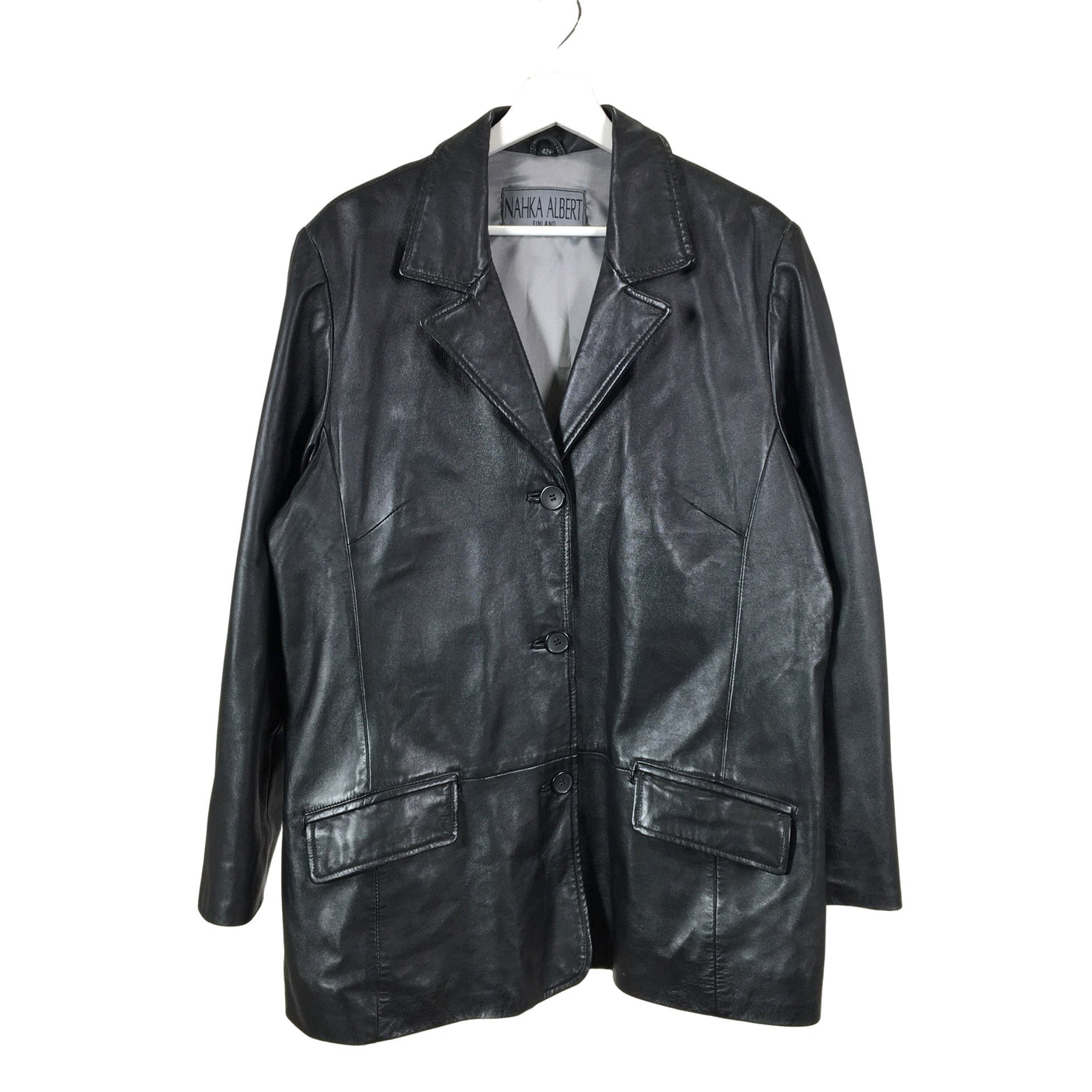 Unisex Nahka Albert - Nahkatakki, koko 42 - (1)