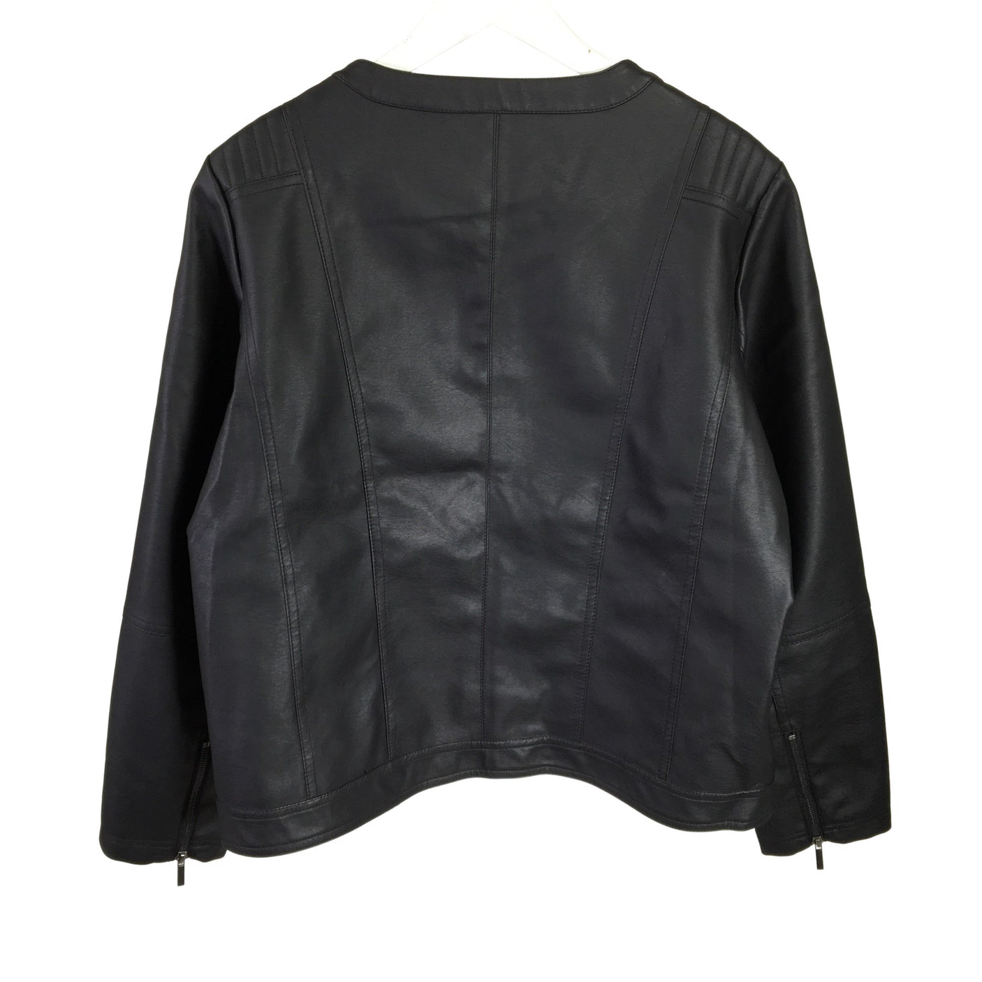 Unisex Zizzi - Nahkatakki, koko 46 - (2)