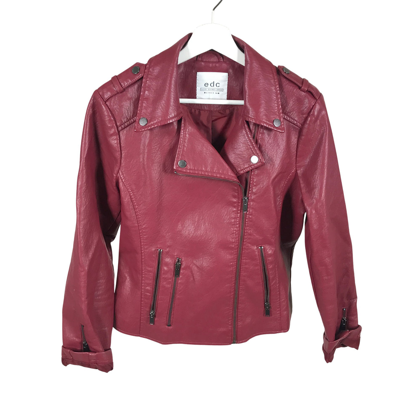 Unisex Esprit - Nahkatakki, koko 42 - (1)