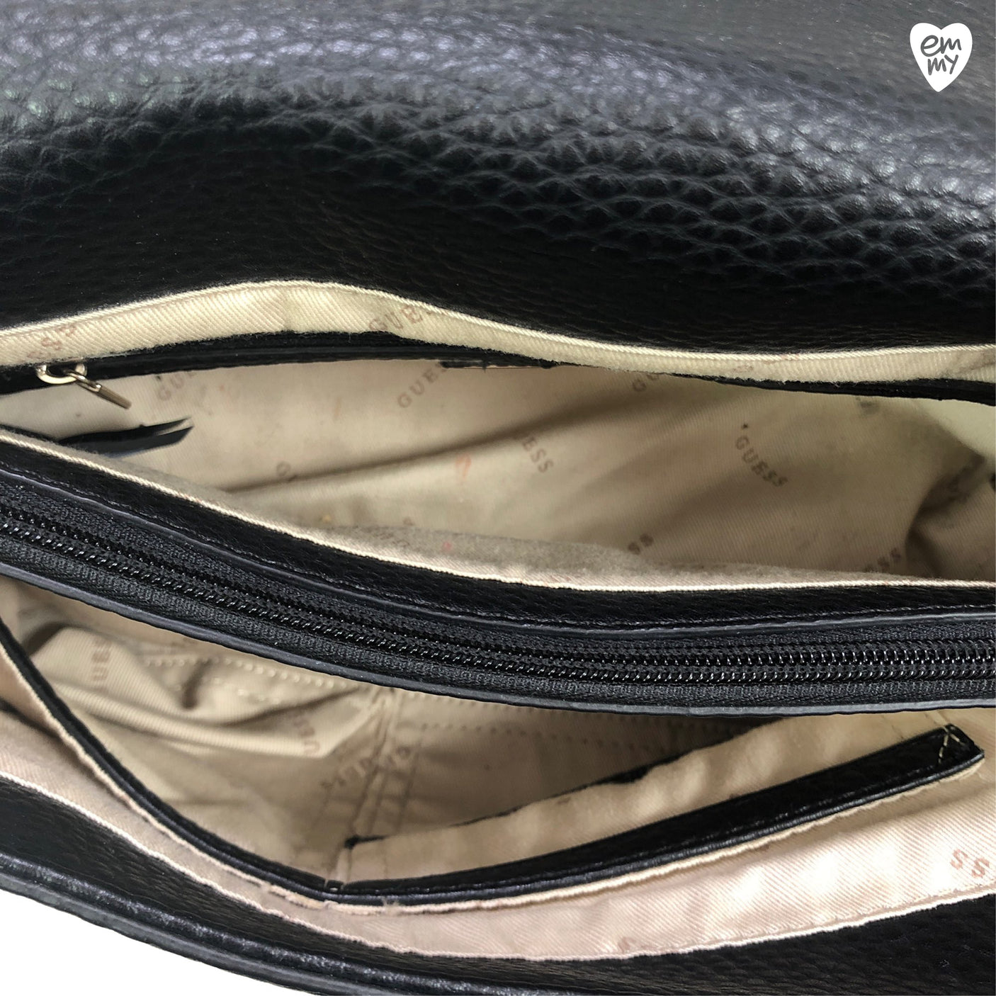 Unisex Guess - Olkalaukku, koko Midi - (2)