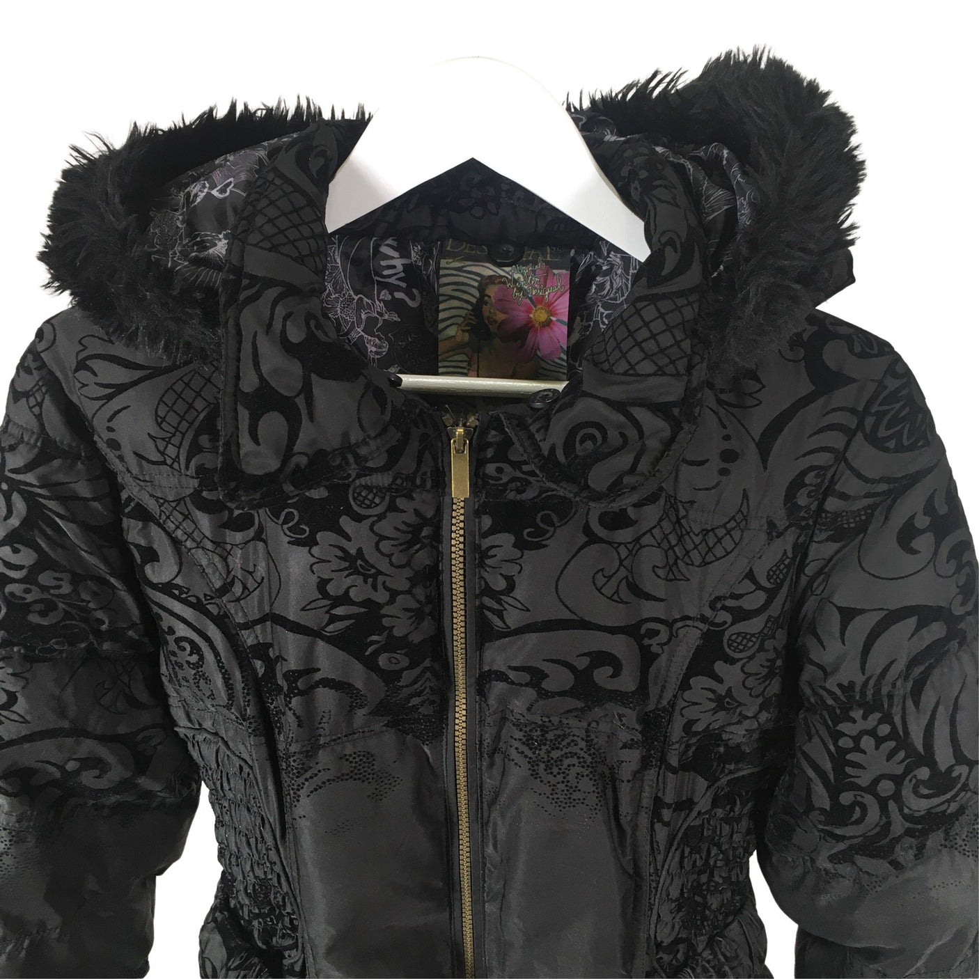 Unisex Desigual - Toppatakki, koko 40 - (3)