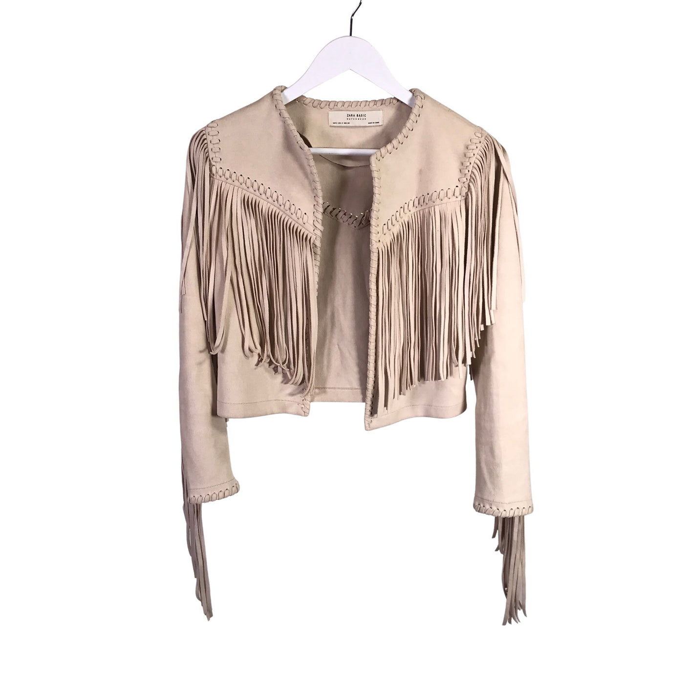 Unisex Zara - Nahkatakki, koko 36 - (1)