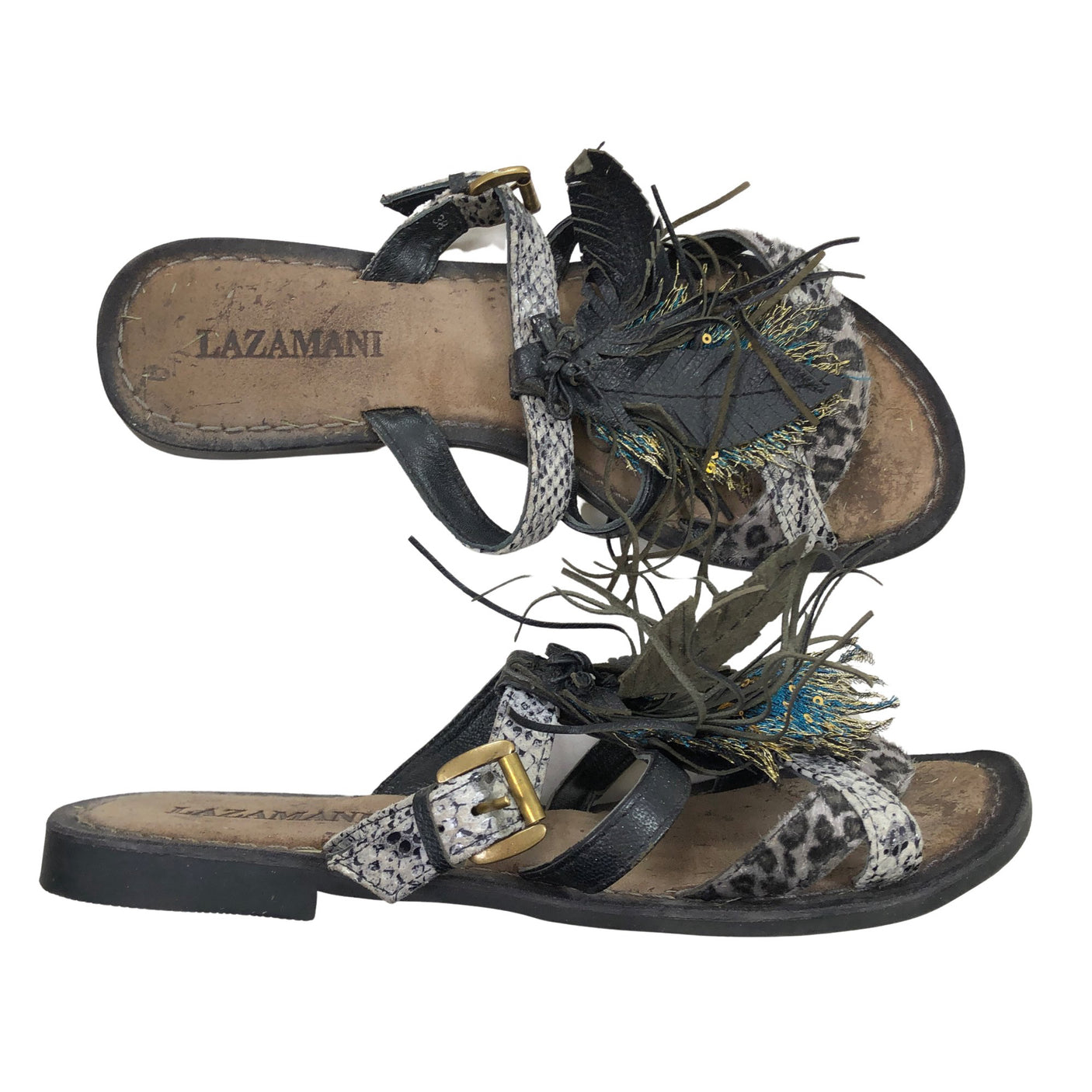 Unisex Lazamani - Sandaalit, koko 38 - (1)