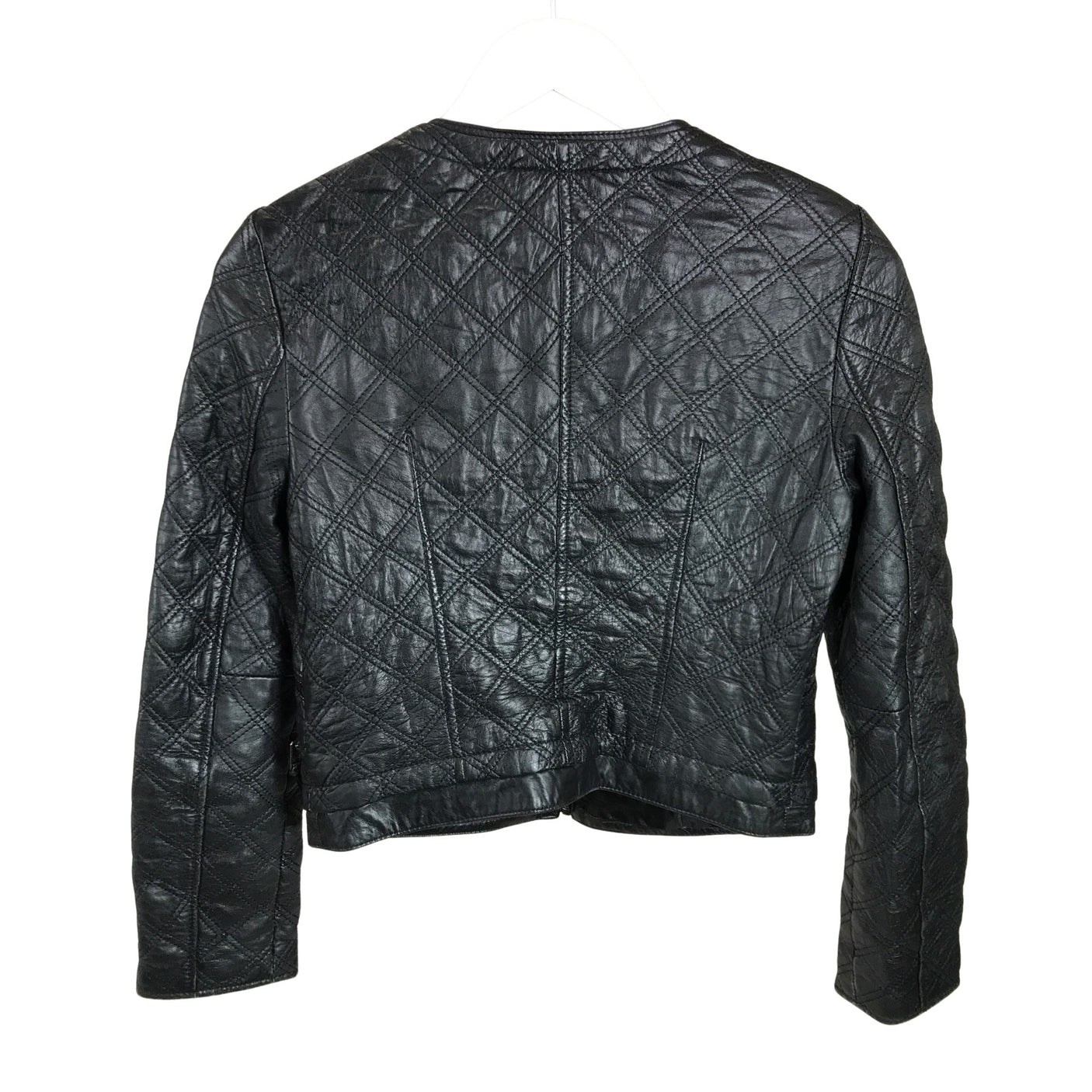 Unisex Zara - Nahkatakki, koko 36 - (2)