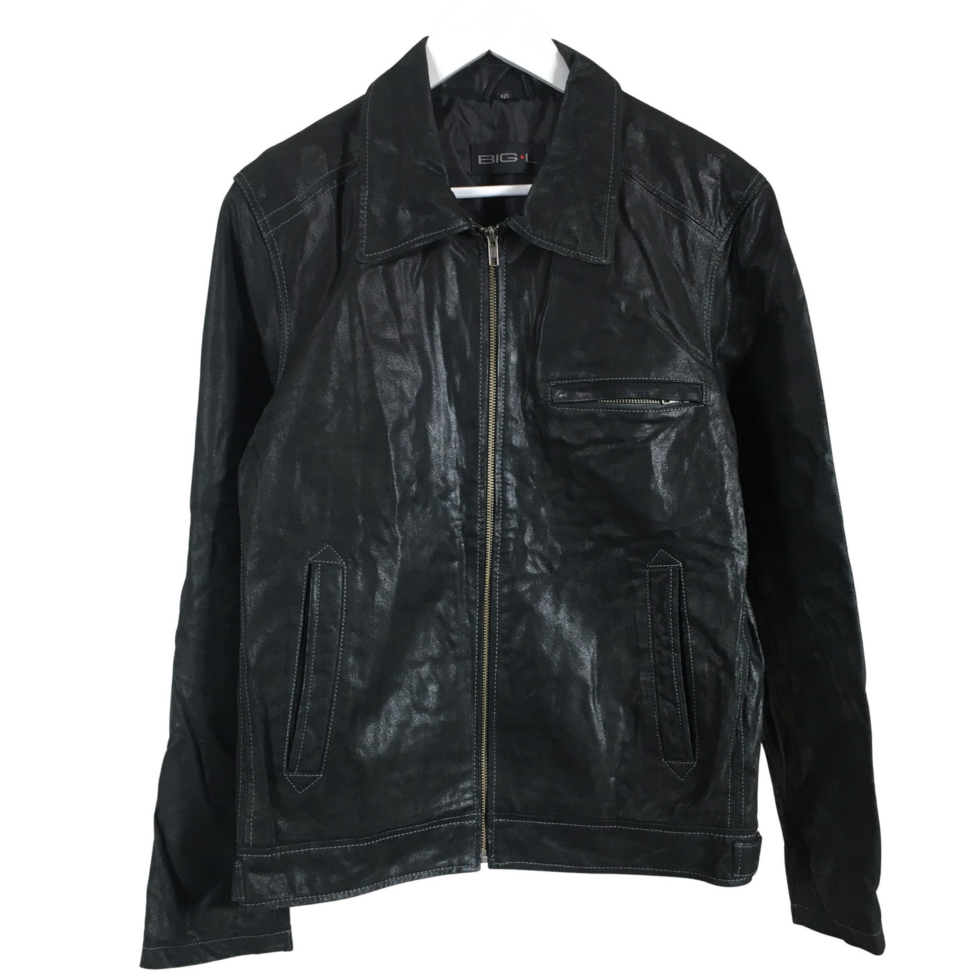 Unisex Big-L - Nahkatakki, koko L - (1)