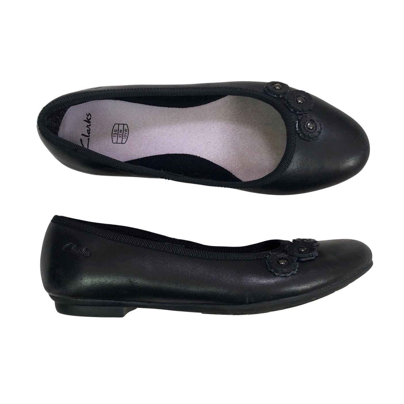 Unisex Clarks - Ballerinat, koko 32 - (1)