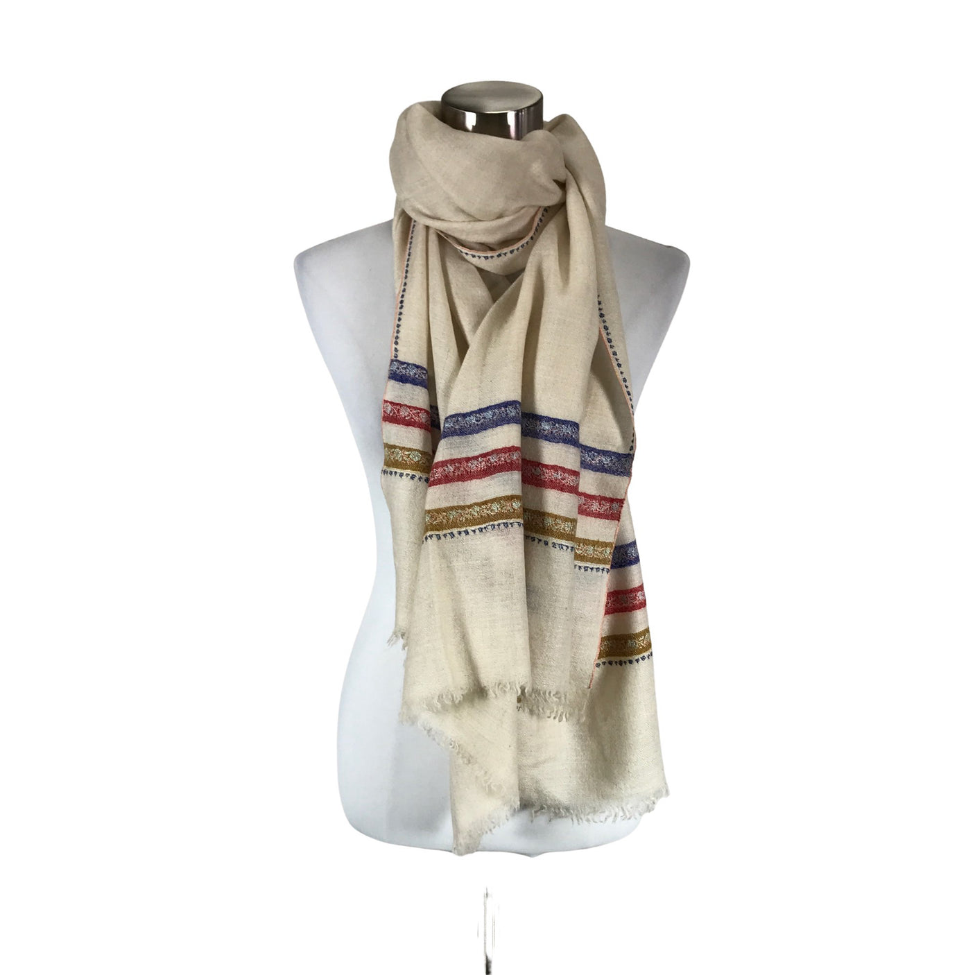 Unisex Pashmina - Huivi, koko Midi - (1)